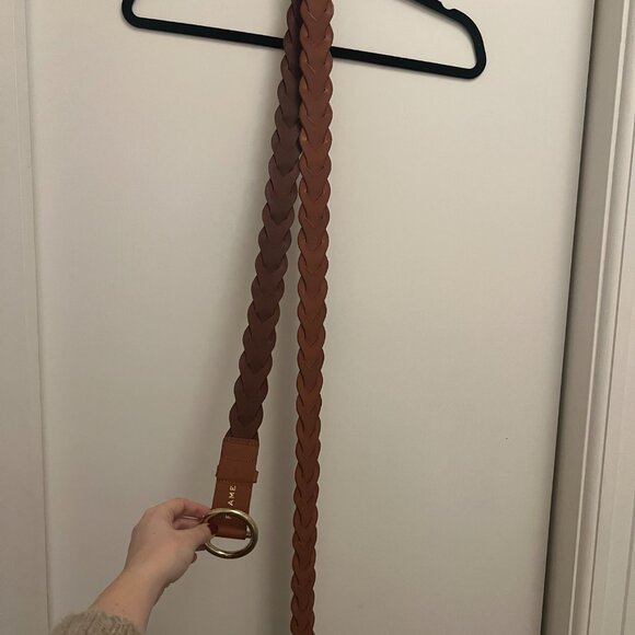 Frame Braided Leather Accent Belt main image 6